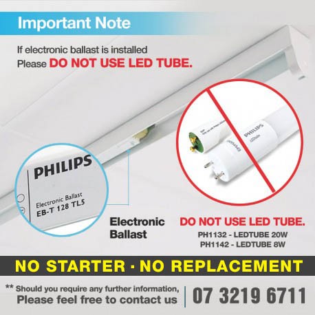 SA LED PHILIPS COREPRO LEDTUBE 8.8W 6500K (10 Tubes/unit)_600MM