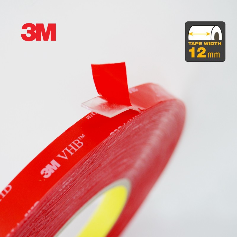 3M VHB TAPE 4950 _12mm x 15M_1.1mm THICK (15M/Roll)