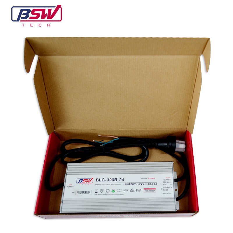 BLG 320B 13.33A 24V with 3 pin plug