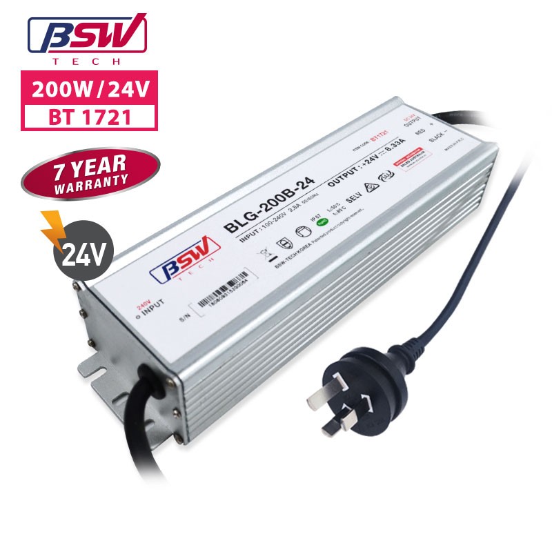 BLG 200B 8.33A 24V with 3 pin plug